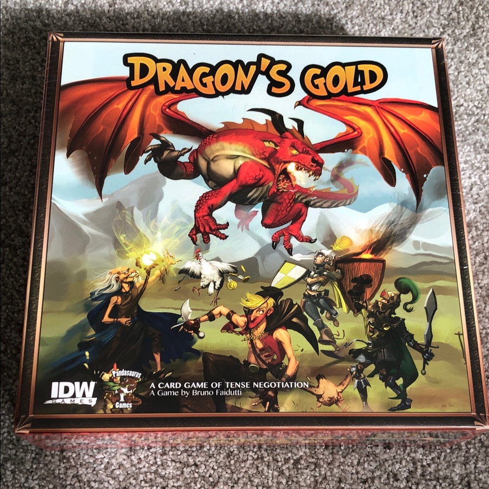 Dragon's Gold Card Game by - IDW